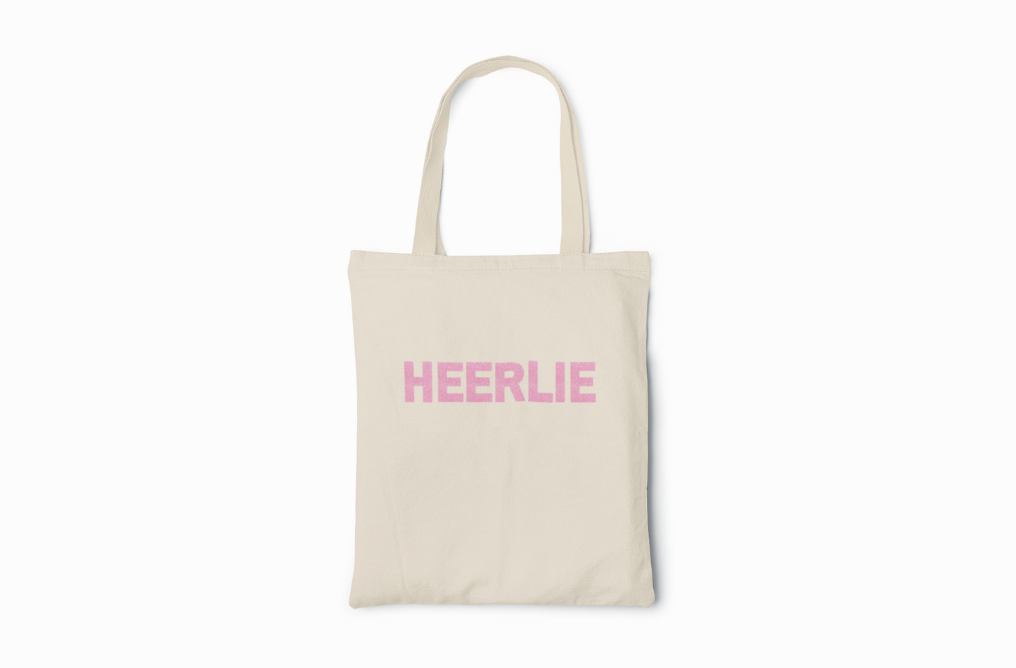 ANNE-FLEUR Heerlie Tote Bag ★ - Stylish 100% Cotton Bag with Glitter Print