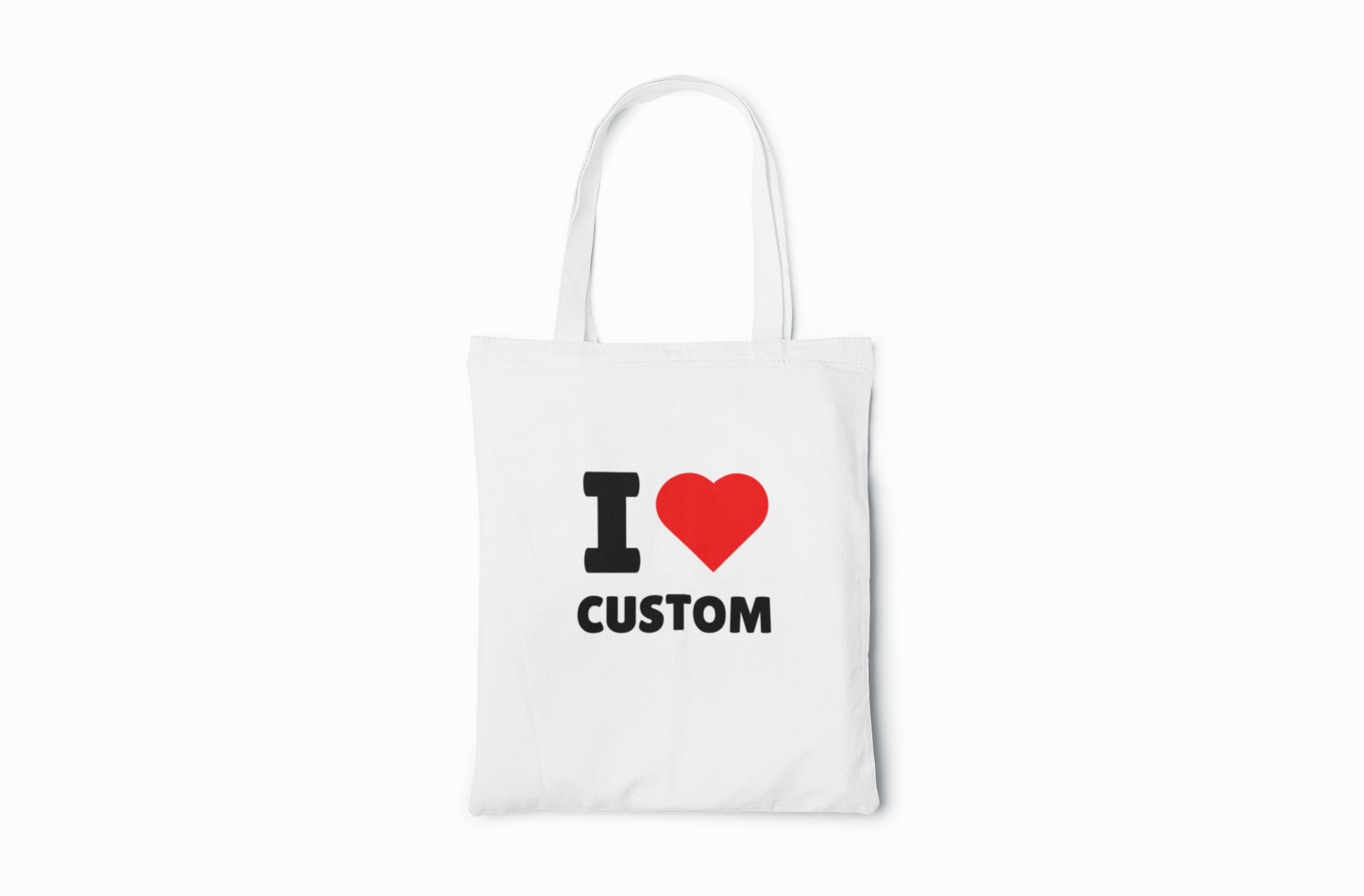 I love Custom Tote Bag