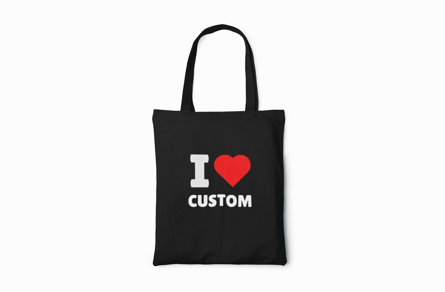 I love Custom Tote Bag